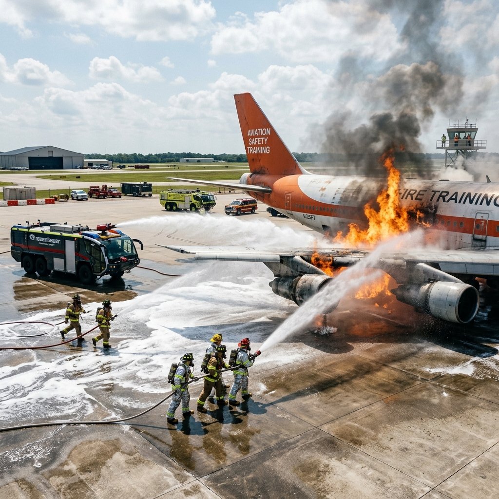 Airport Services Firefighting Training